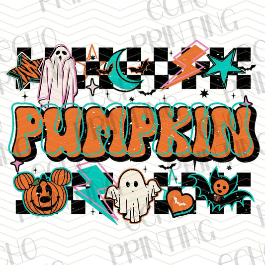 HLW 716 – PUMPKIN CHECKERED