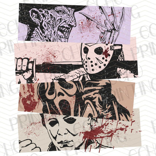 HLW 74 - MASKED HORROR ICON MONTAGE