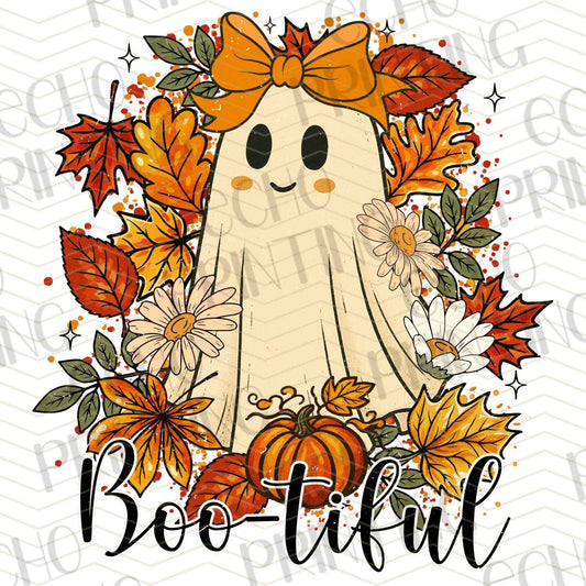 HLW 750 – BOOTIFUL FALL LEAVES GHOST