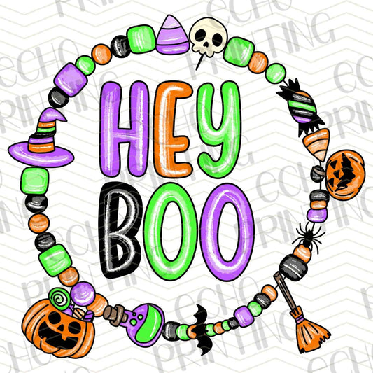 HLW 772 – HEY BOO BEAD BRACELET