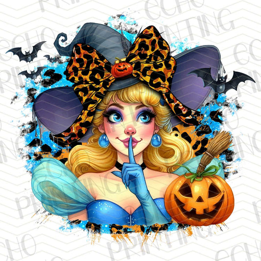 HLW 81 - SHHH WITCH GIRL HALLOWEEN