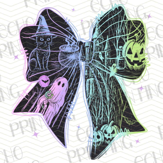 HLW 812 - HALLOWEEN BOW SPOOKY STYLE