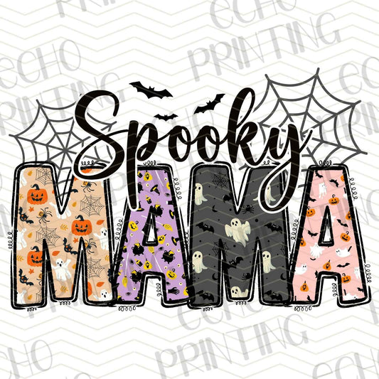 HLW 814 - SPOOKY MAMA LEOPARD PRINT