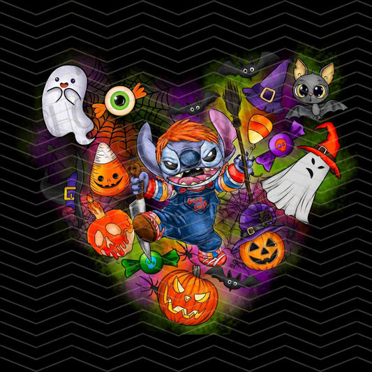 HLW 820 – SPOOKY FACES PUMPKIN COLLAGE