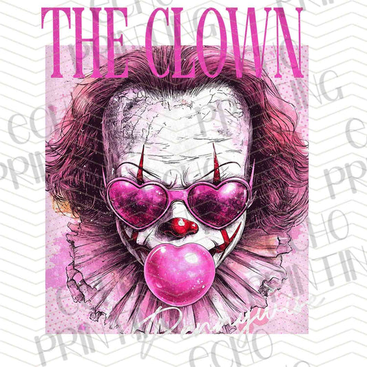 HLW 827 – CREEPY CLOWN PINK SPLATTER