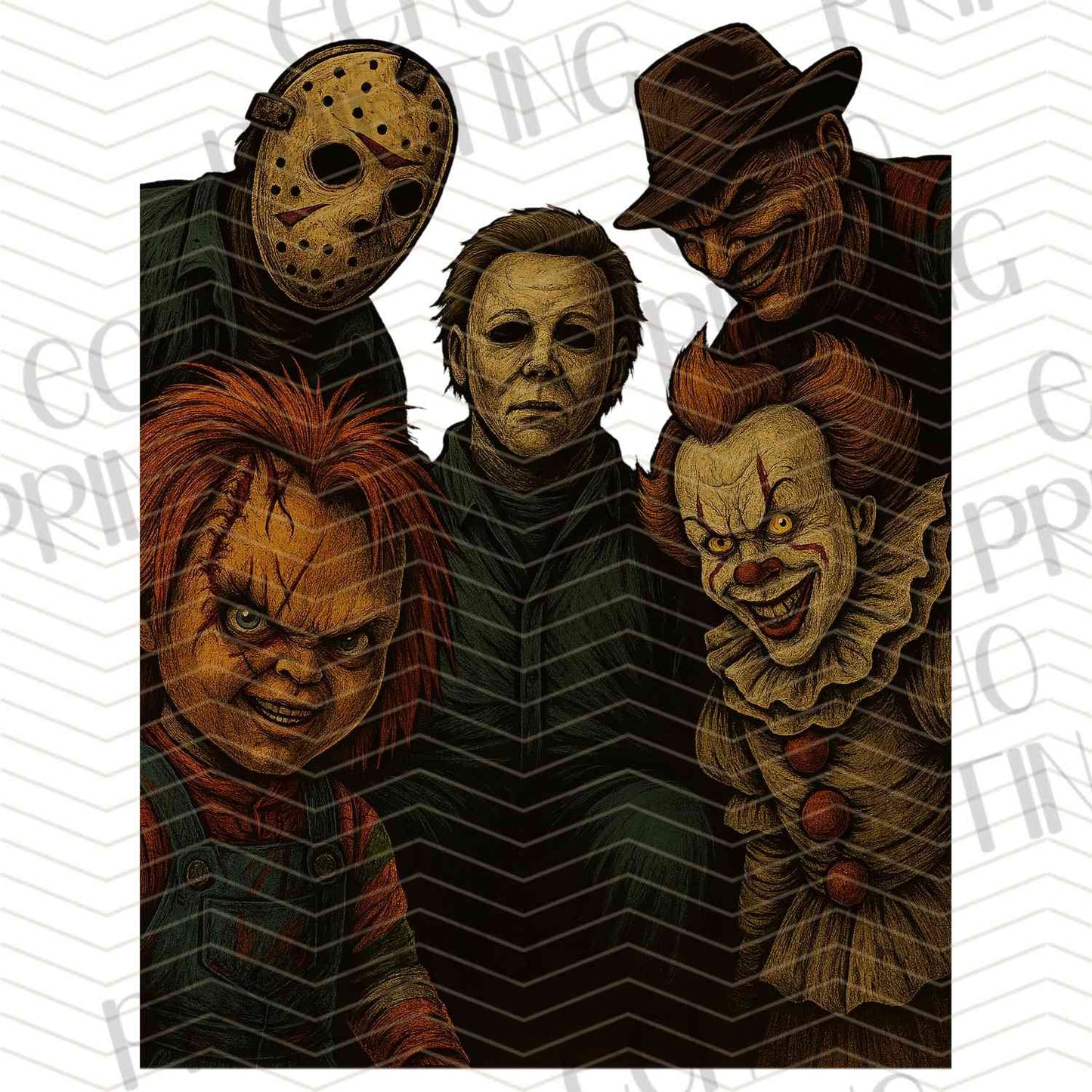 HLW 832 – DARK MONSTER SILHOUETTE