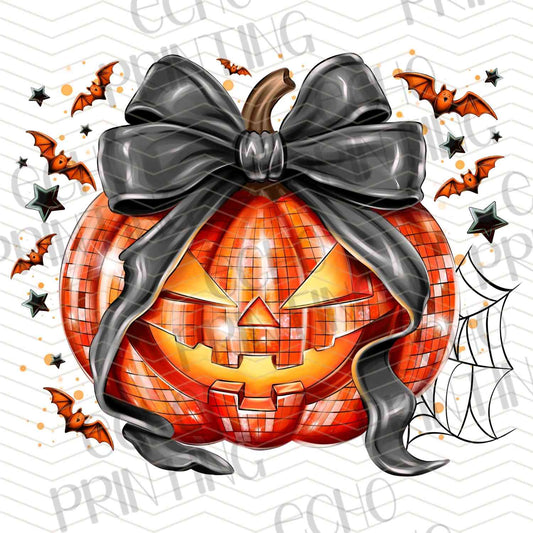 HLW 833 – PUMPKIN BOW HALLOWEEN