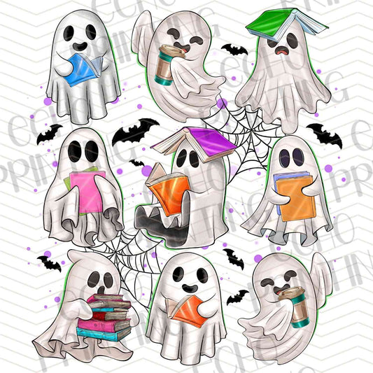 HLW 838 – COLORFUL BOOK GHOST