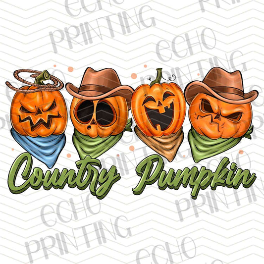 HLW 845 – COUNTRY PUMPKIN FACES