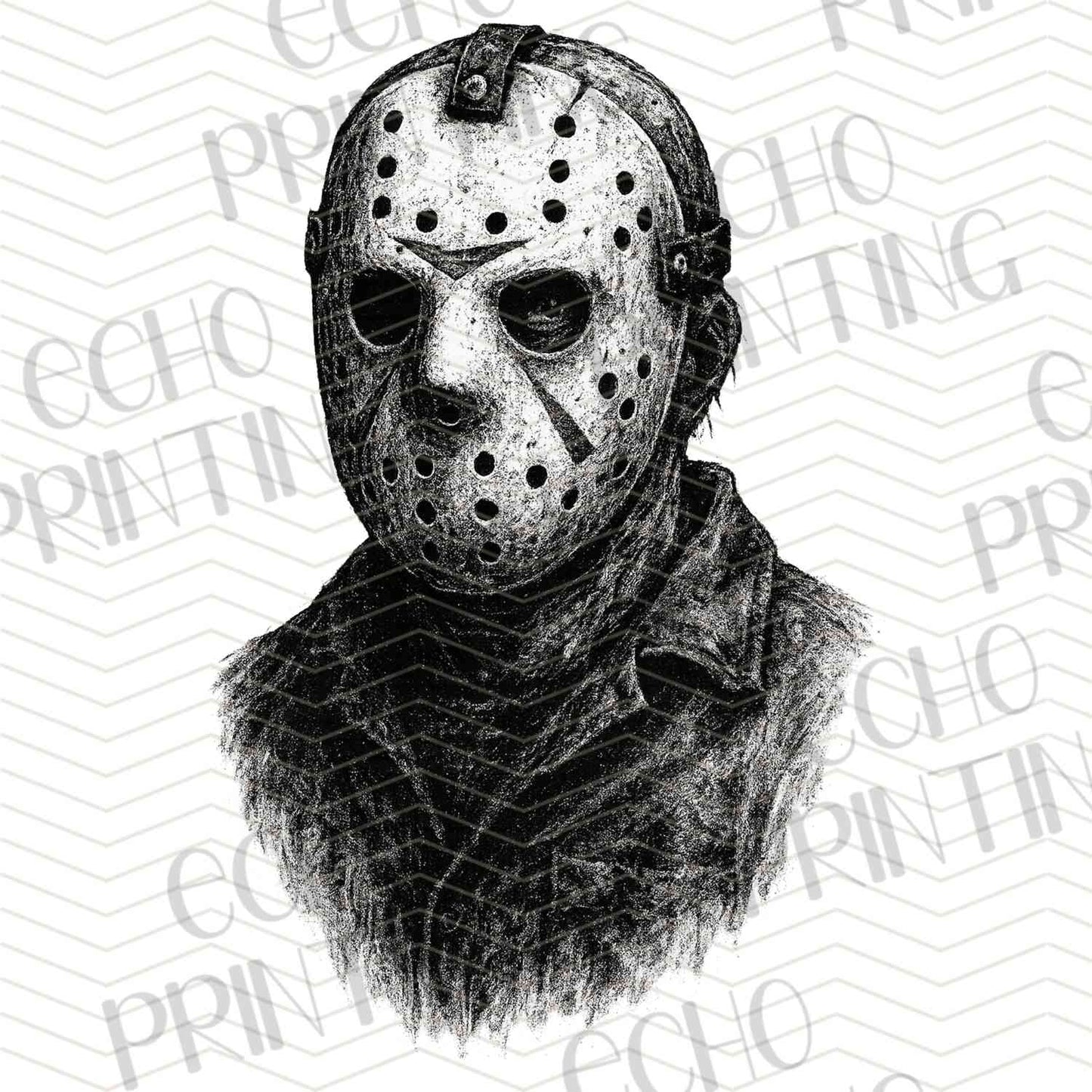 HLW 870 – HOCKEY MASK KILLER SKETCH