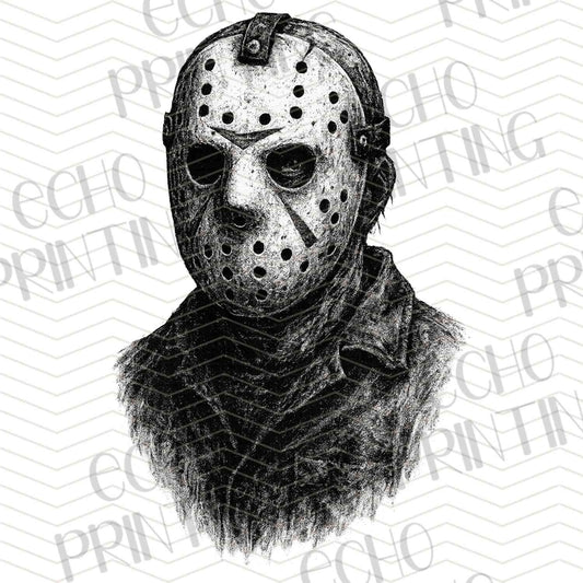 HLW 870 – HOCKEY MASK KILLER SKETCH