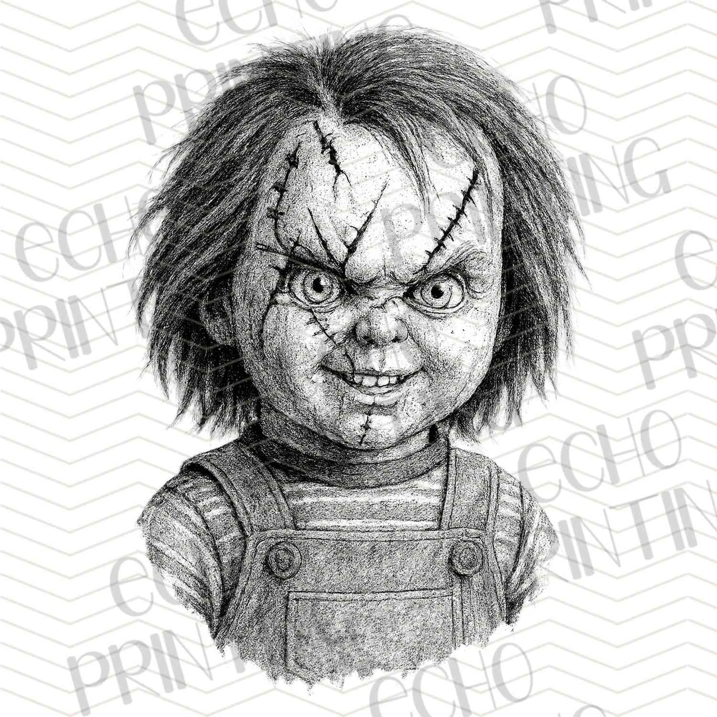 HLW 871 – EVIL DOLL SKETCH