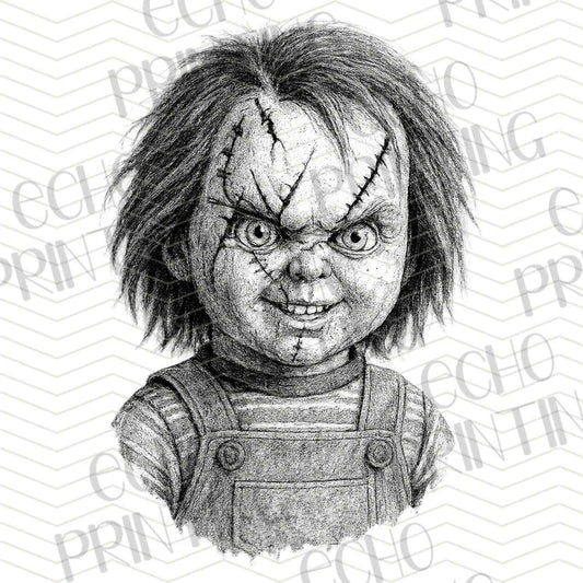 HLW 871 – EVIL DOLL SKETCH