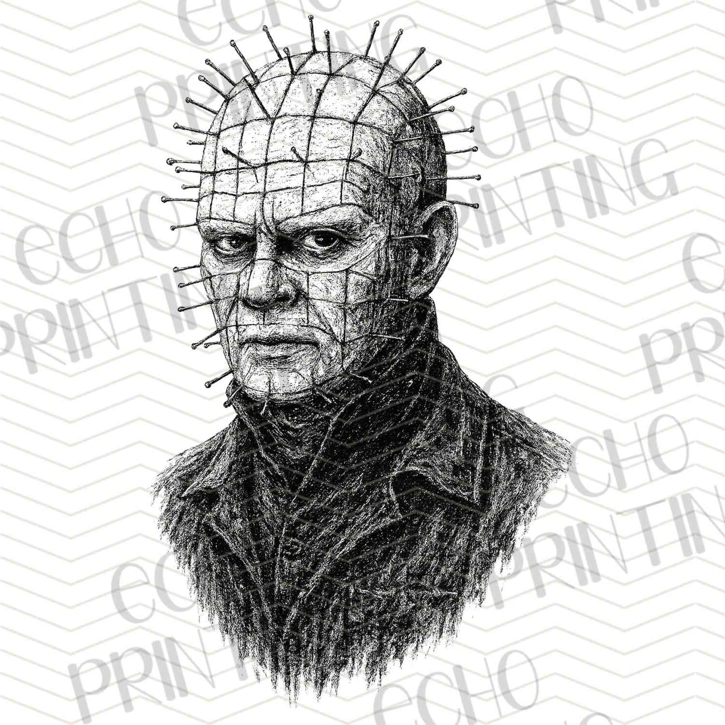 HLW 872 – PINHEAD HORROR SKETCH