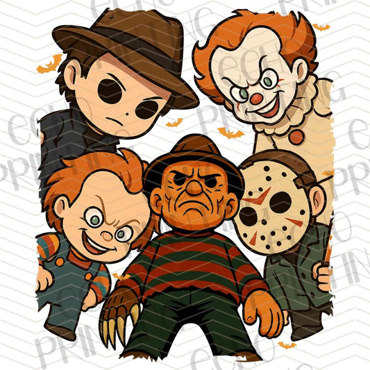 HLW 883 – HORROR FRIENDS CHIBI STYLE