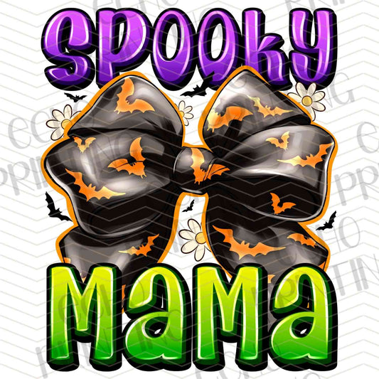 HLW 908 – HALLOWEEN SPOOKY MAMA ORANGE BOW