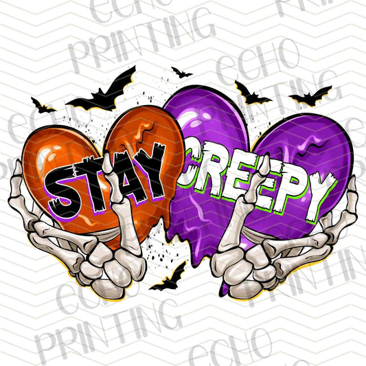 HLW 917 – STAY CREEPY COLORFUL HEARTS