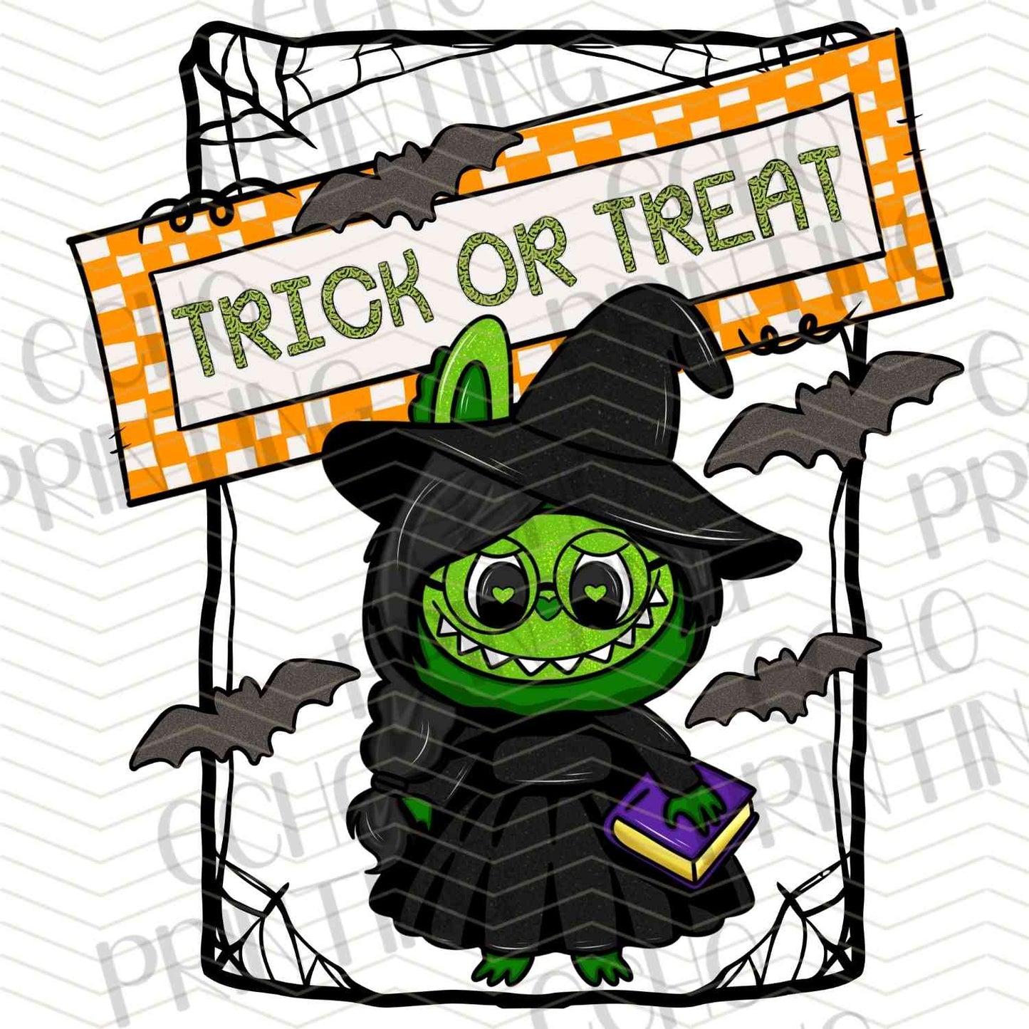 HLW 925 – PUMPKIN SMILEY TRICK OR TREAT SIGN