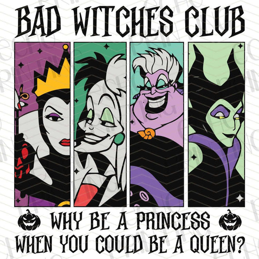 HLW 93 - BAD WITCHES CLUB QUEEN ENERGY