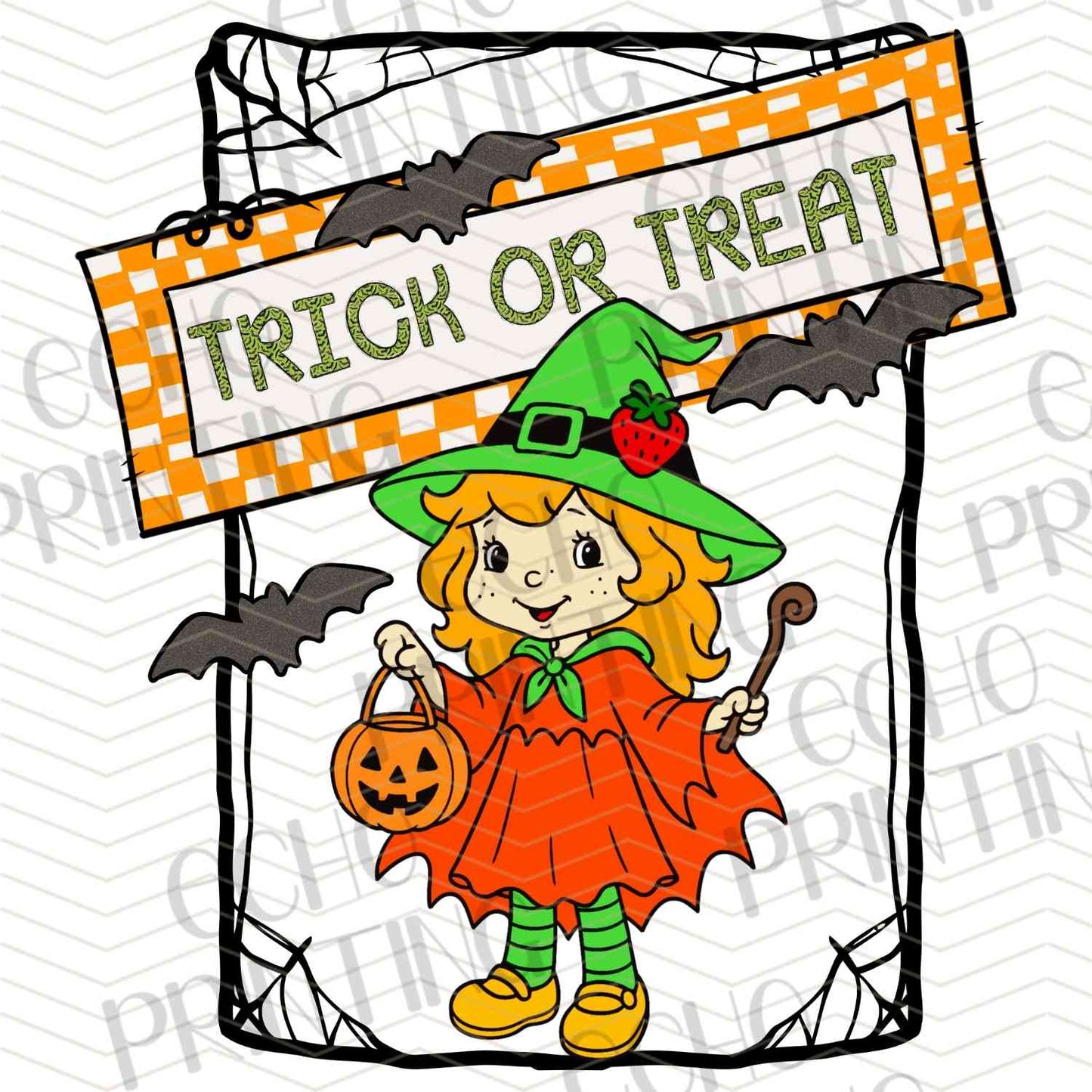 HLW 931 – PUMPKIN SUIT CHARACTER TRICK OR TREAT SIGN