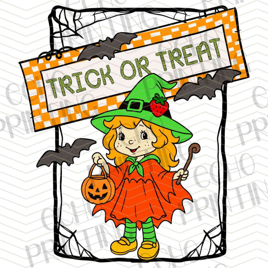 HLW 931 – PUMPKIN SUIT CHARACTER TRICK OR TREAT SIGN
