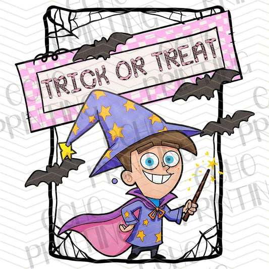 HLW 933 – FAIRY BOY TRICK OR TREAT SIGN