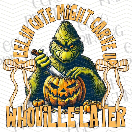 HLW 941 – GREEN MONSTER PUMPKIN MOON LATER