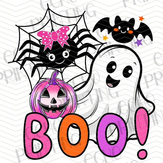 HLW 942 – GHOST BOO COLORFUL HALLOWEEN