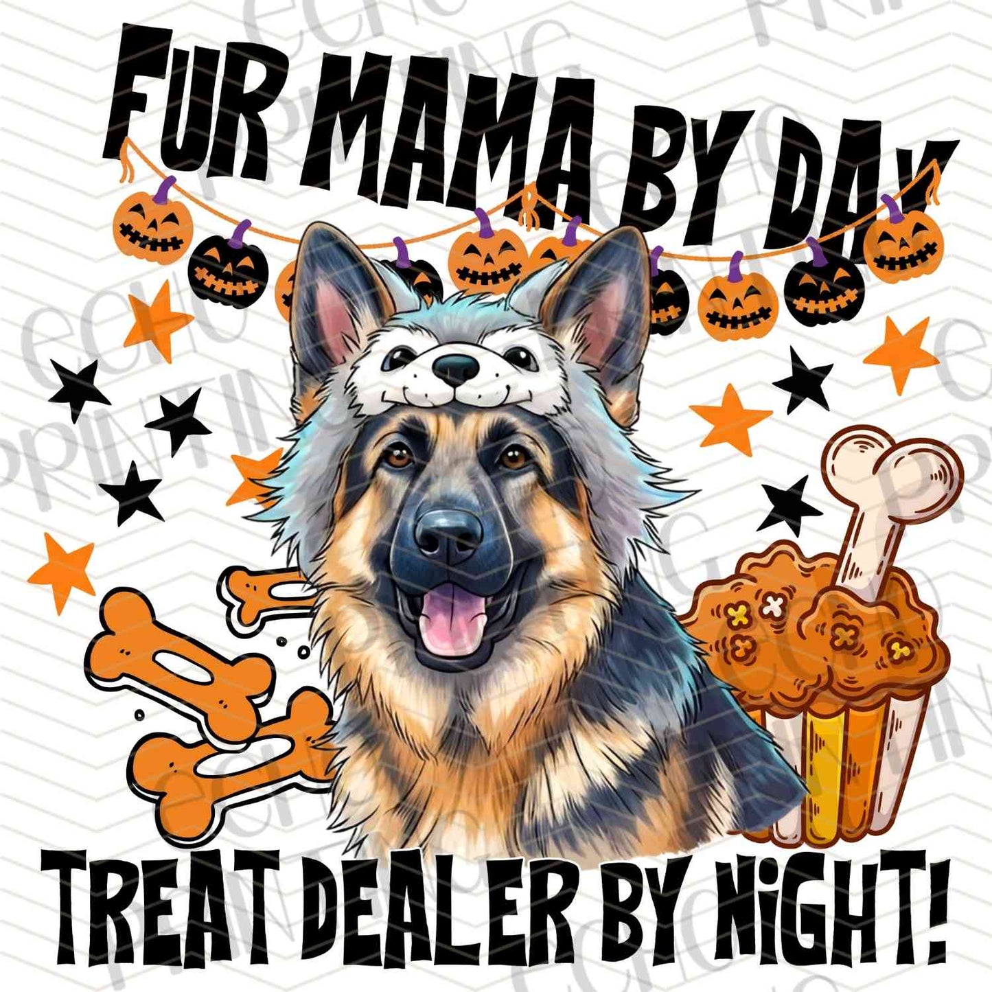 HLW 969 – FUR MAMA BY DAY GHOST DOG