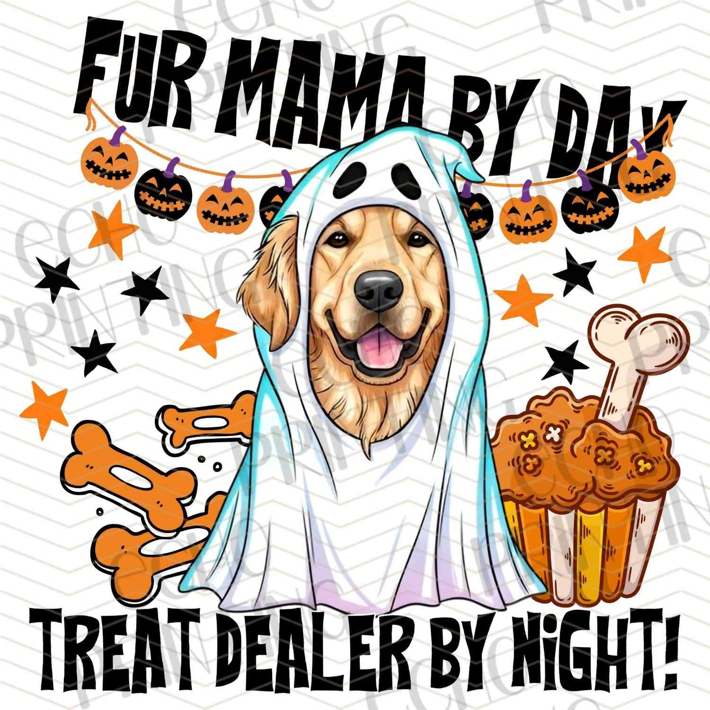 HLW 971 – FUR MAMA BY DAY GHOST DOG