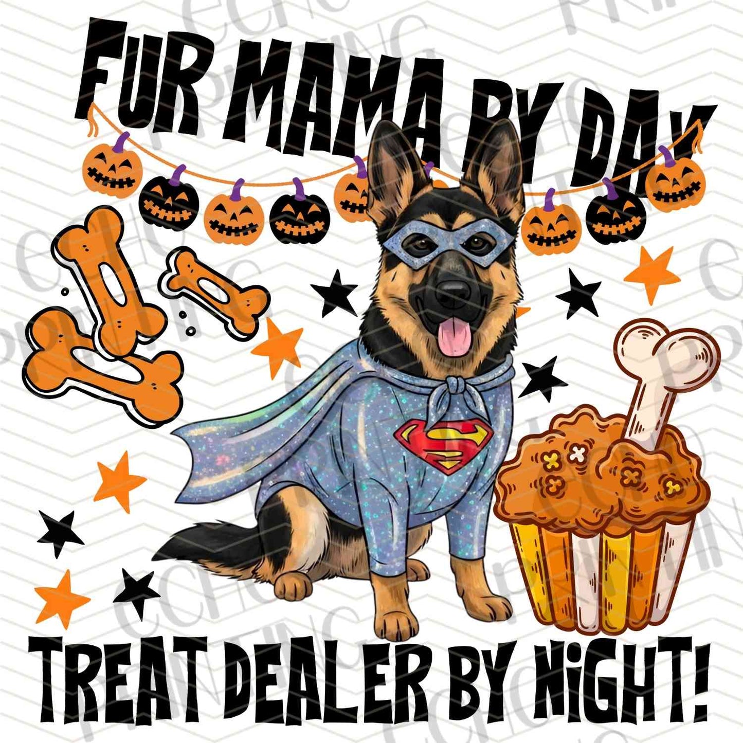 HLW 974 – FUR MAMA BY DAY GHOST DOG