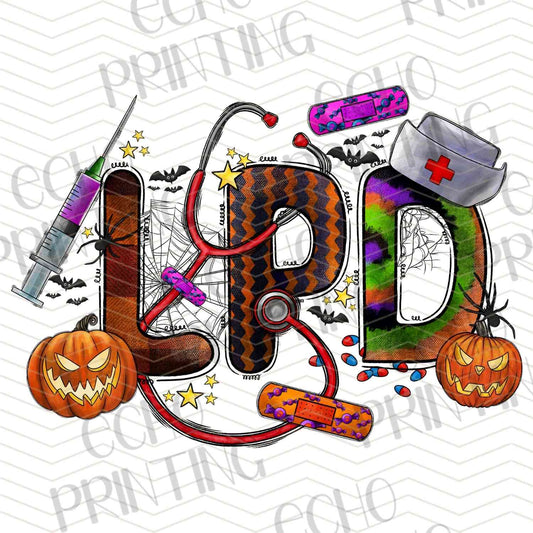 HLW 984 – LEOPARD PRINT HALLOWEEN PUMPKINS