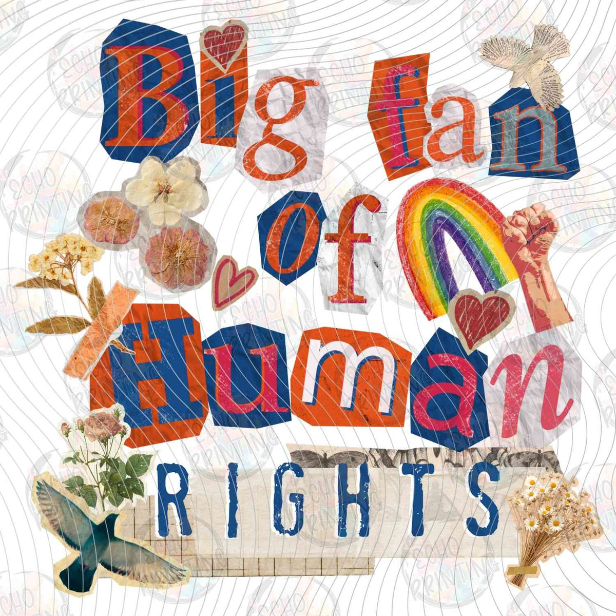 HMRG 1 - BIG FAN OF HUMAN RIGHTS RETRO
