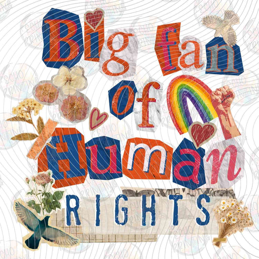 HMRG 1 - BIG FAN OF HUMAN RIGHTS RETRO