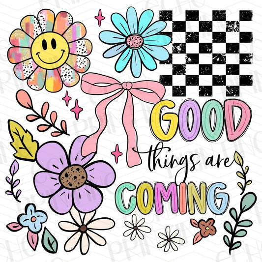 MHSM 16 - GOOD THINGS ARE COMING FLORAL