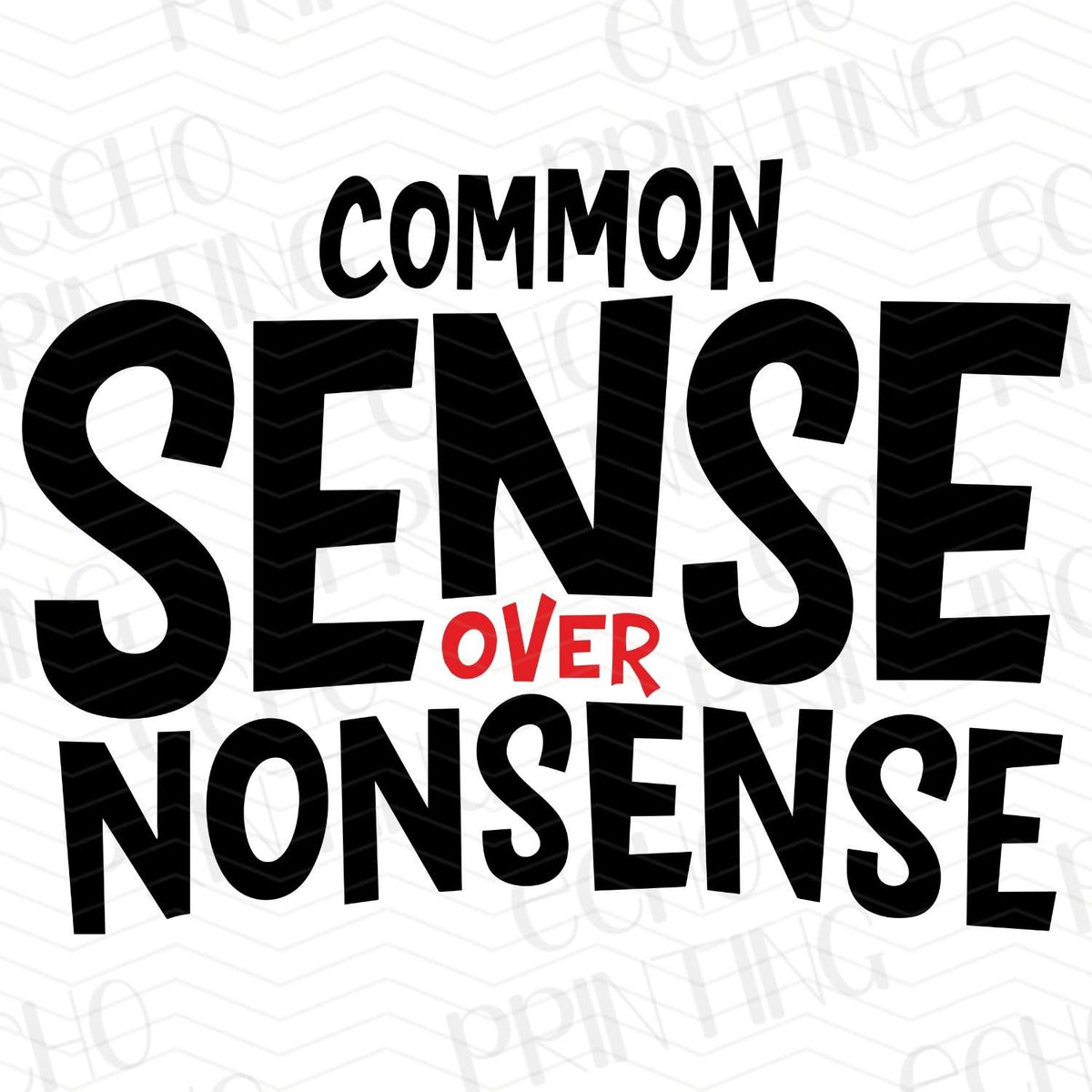MHSM 25 - COMMON SENSE OVER NONSENSE