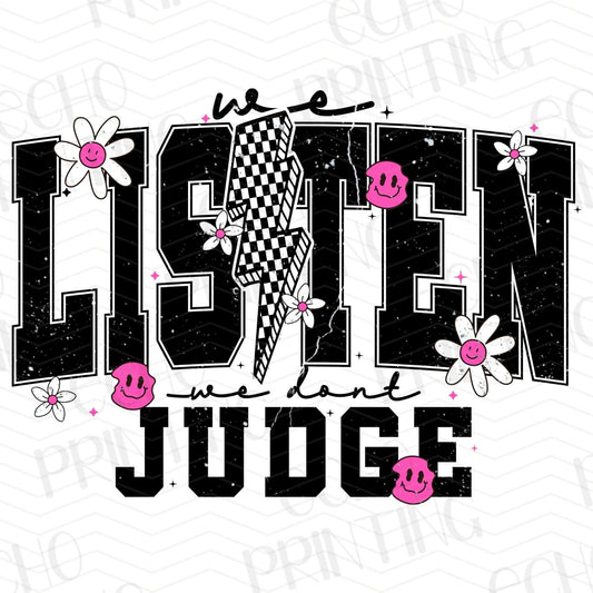 INMO 41 – LISTEN JUDGE PINK FLOWERS