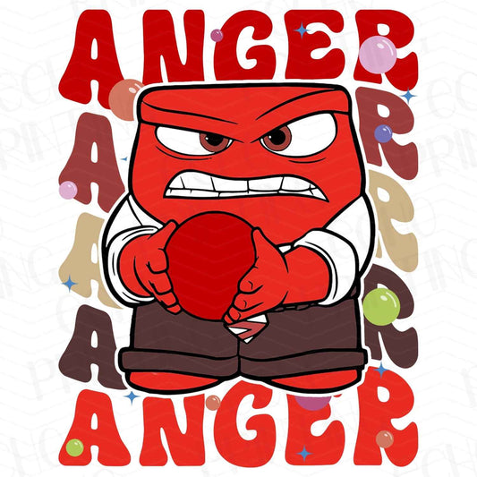 ISO 22 – ANGER STACKED RED