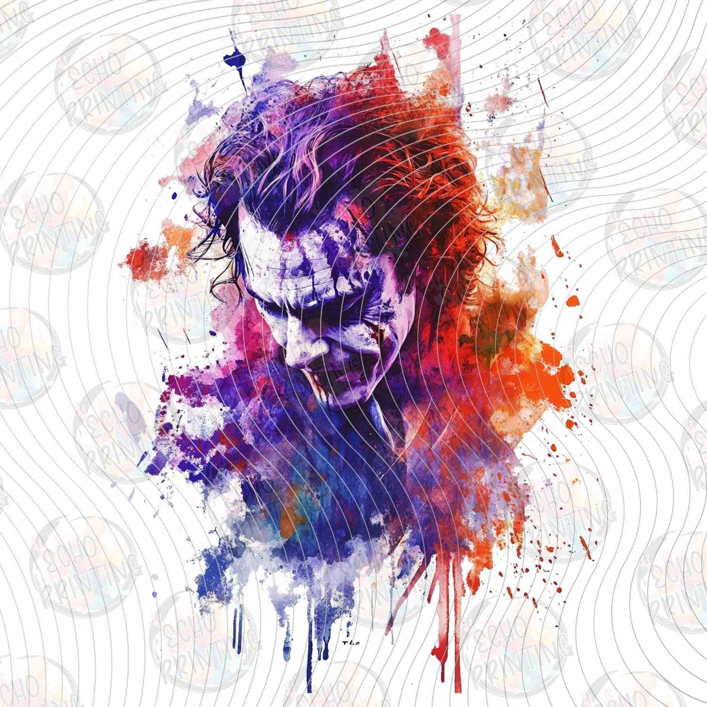 JKRHQ 2 - ABSTRACT VILLAIN FACE
