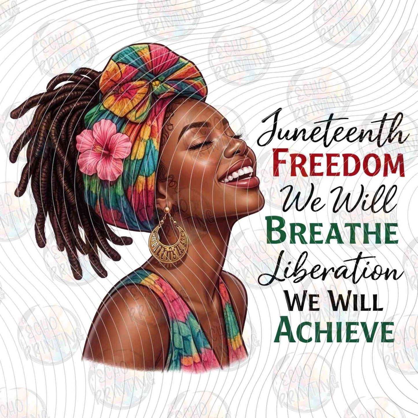 JNTHG 29 - JUNETEENTH FREEDOM WOMAN PROFILE