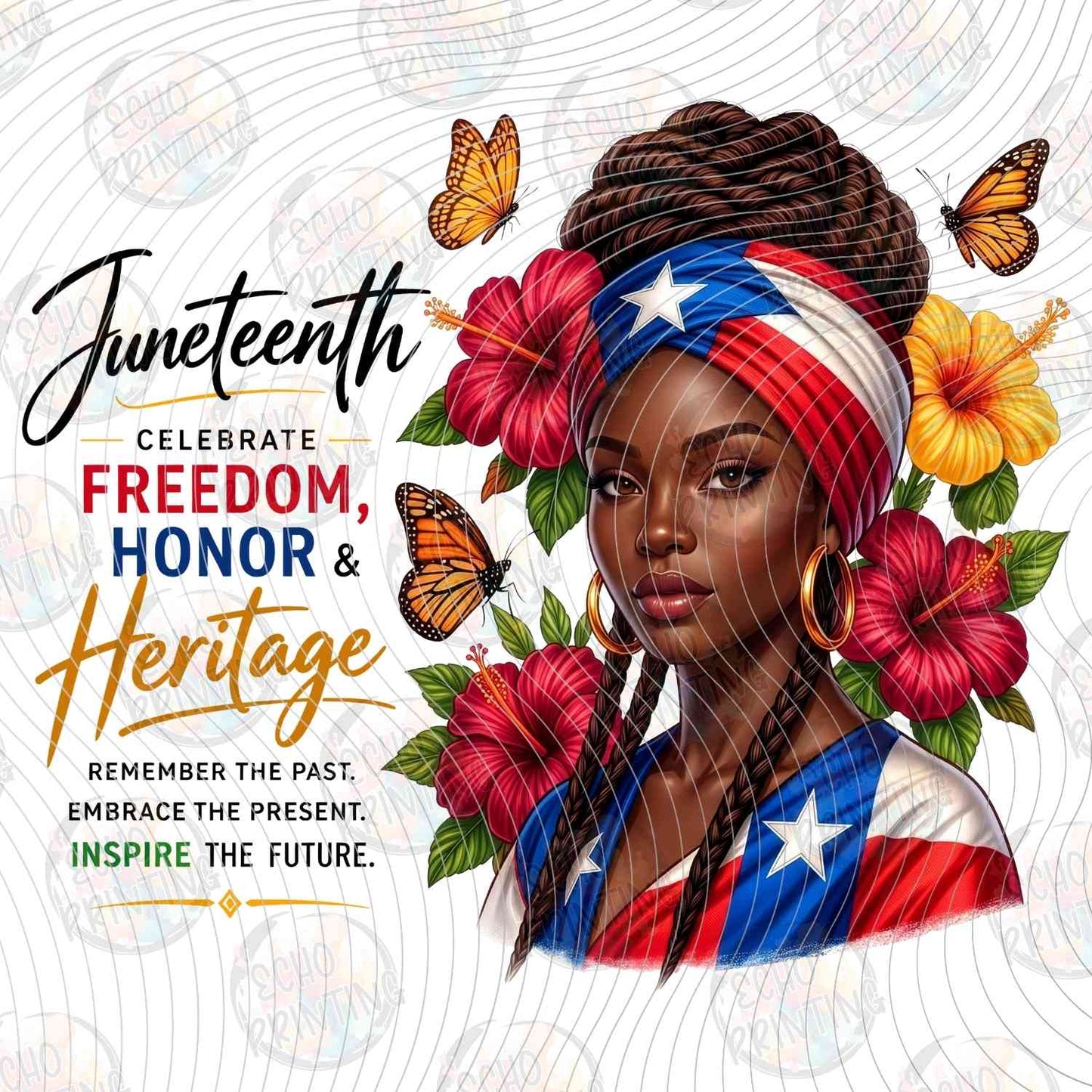 JNTHG 39 - JUNETEENTH HERITAGE WOMAN PROFILE