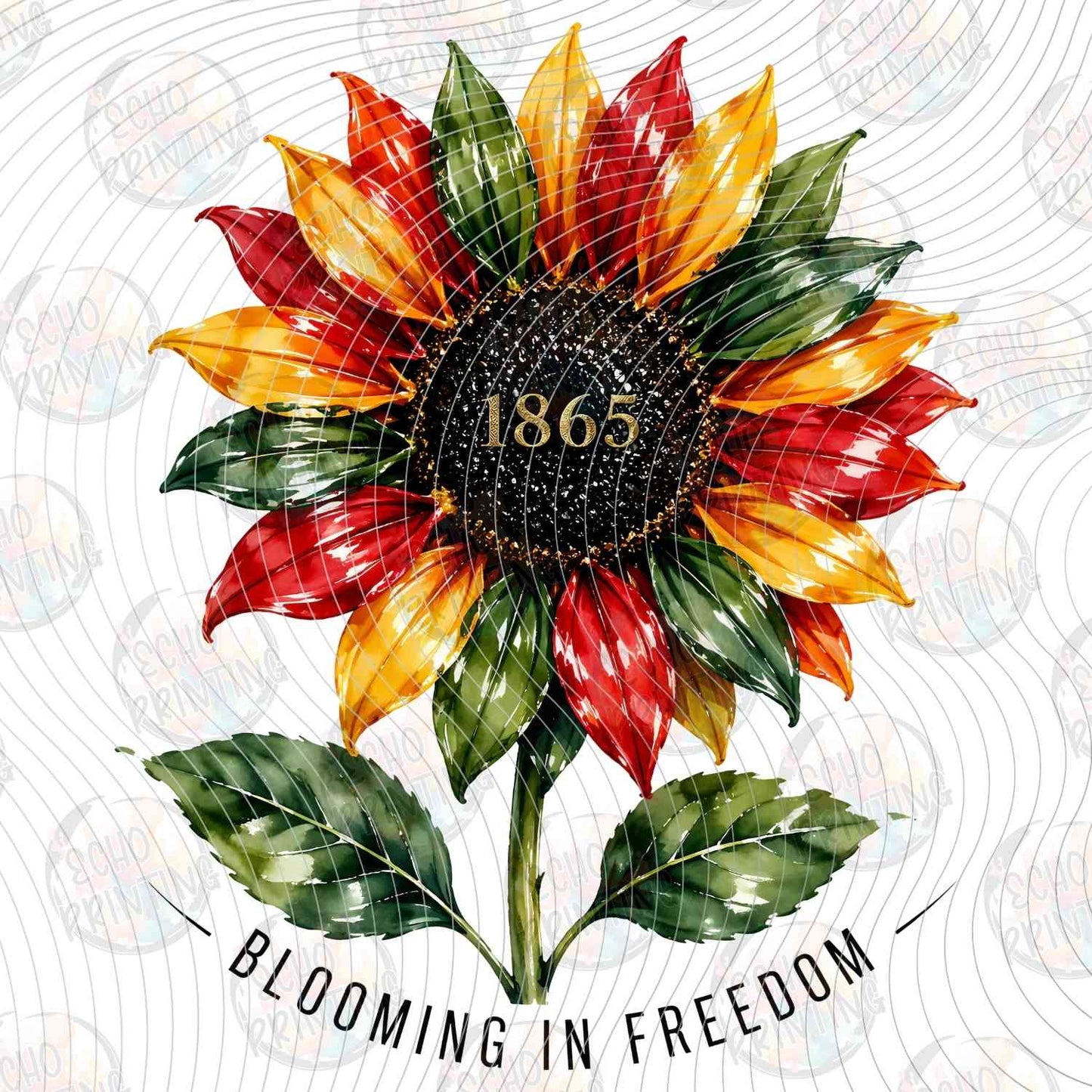JNTHG 45 - 1865 BLOOMING IN FREEDOM SUNFLOWER