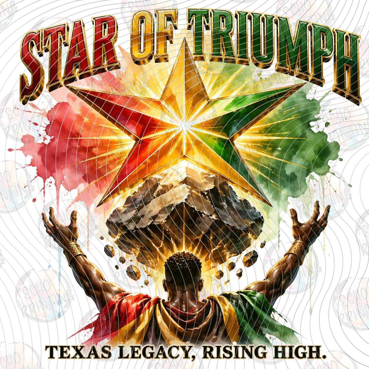JNTHG 61 - STAR OF TRIUMPH RAISED FISTS