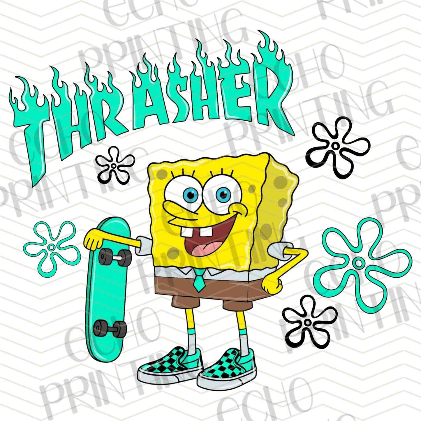 KDDG 116 - SKATER CARTOON CHARACTER