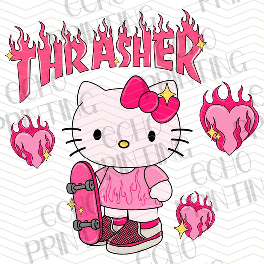 KDDG 117 - CUTE CAT SKATER