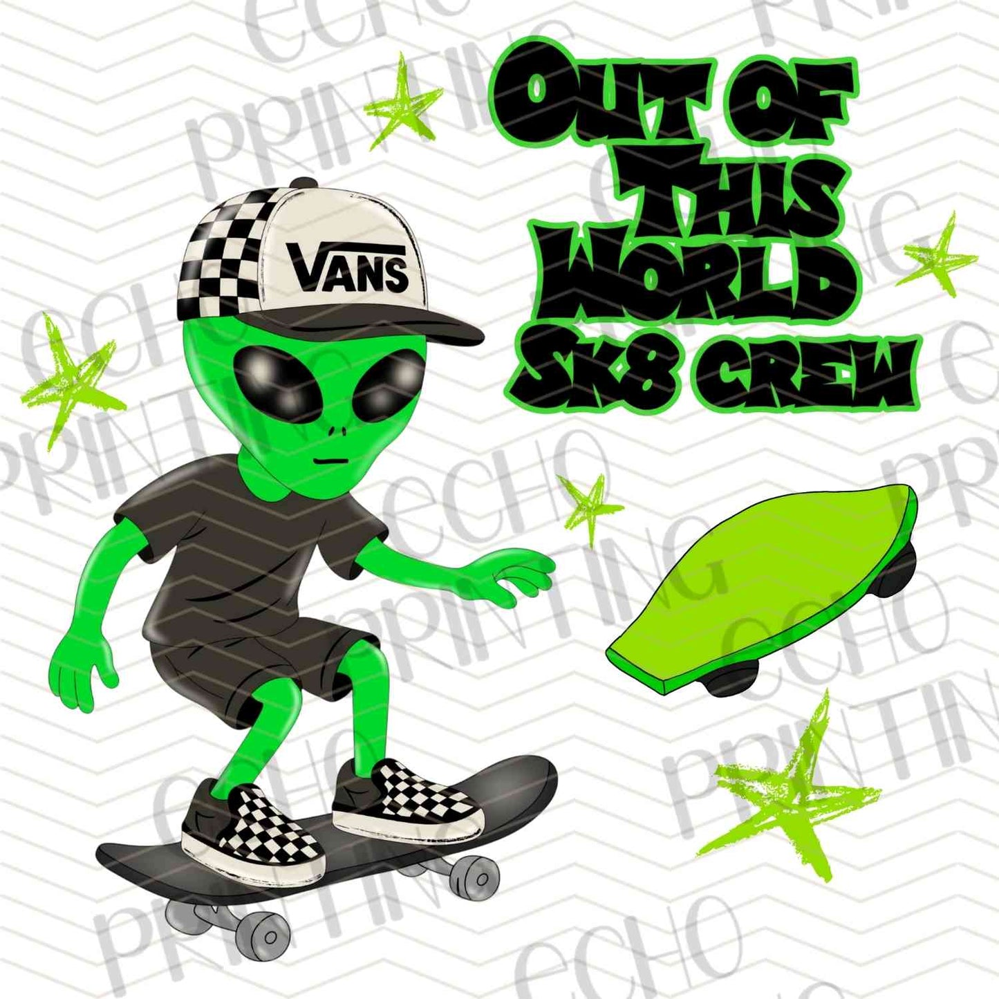 KDDG 118 - OUT OF THIS WORLD SKATER ALIEN