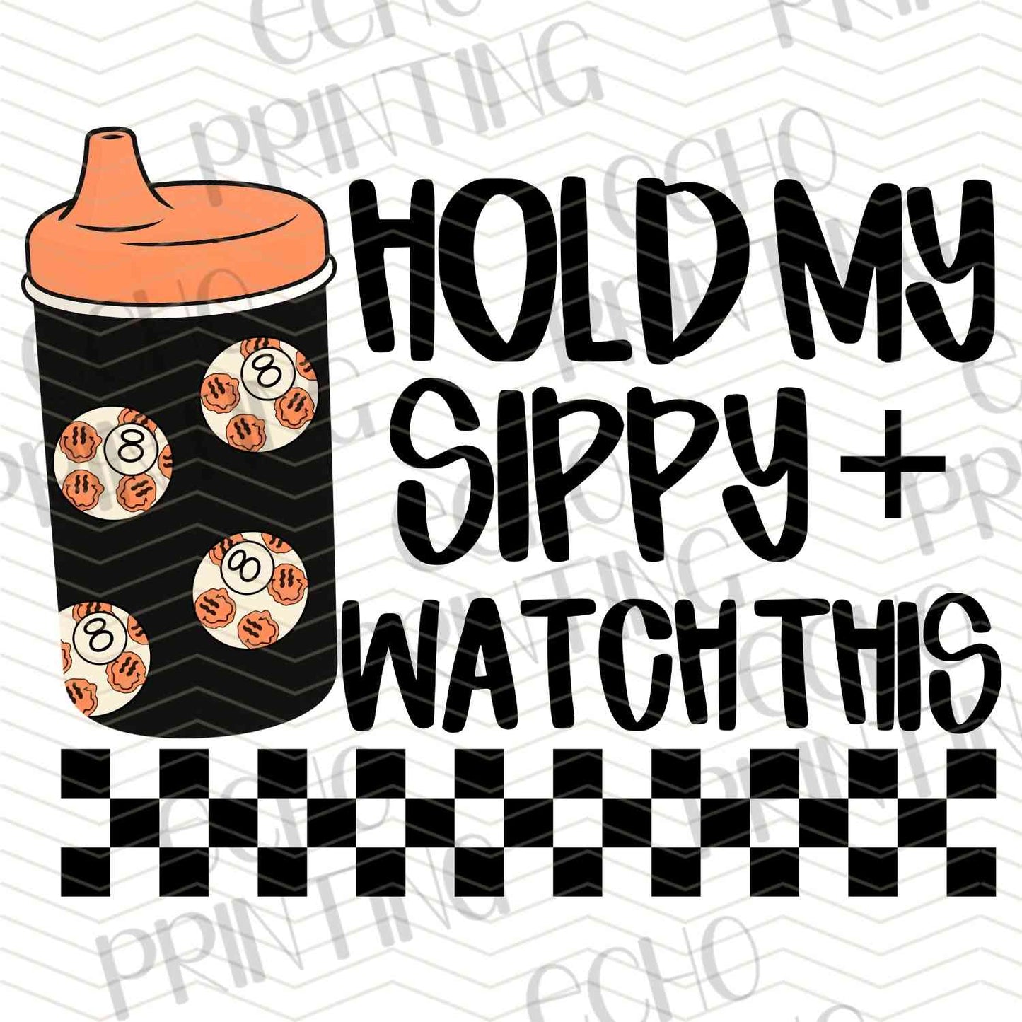 KDDG 140 - HOLD MY SIPPY (ORANGE)