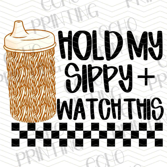 KDDG 144 - HOLD MY SIPPY (TAN)