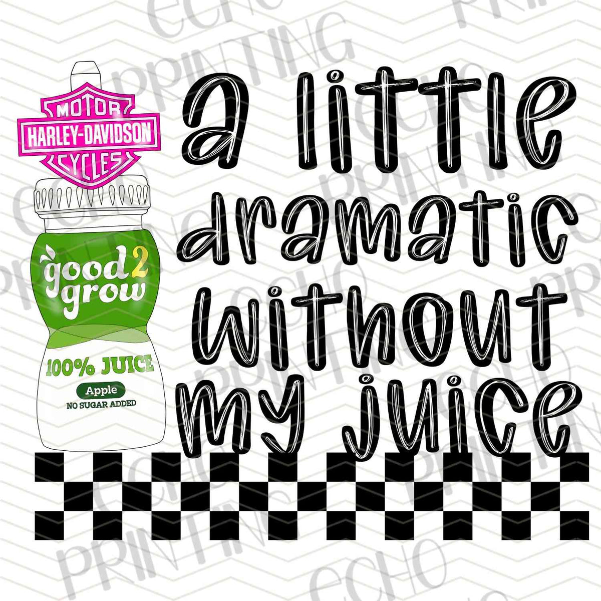 KDDG 169 - A LITTLE DRAMATIC WITHOUT MY JUICE (PINK)