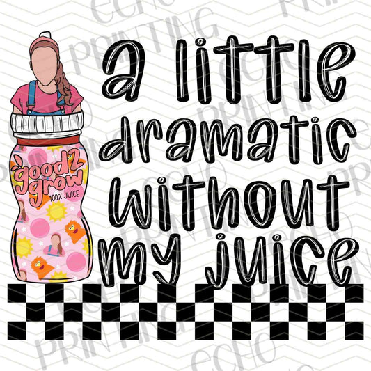 KDDG 170 - A LITTLE DRAMATIC WITHOUT MY JUICE (FLORAL)
